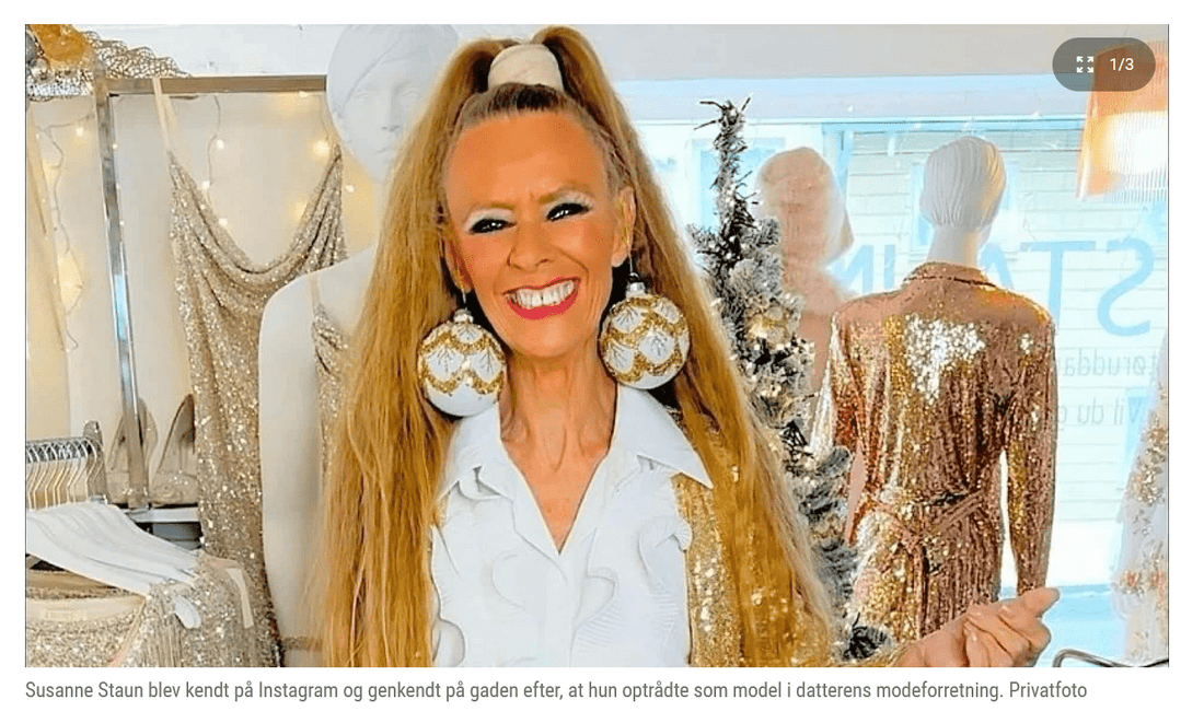 Kort efter Susanne Stauns død blev hun og datteren June hædret med en særlig pris - Staun Denmark - Til hverdag og fest