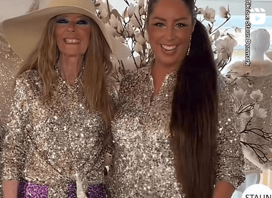 TV Syd kom til åbningen af Glitter butikken i Vejle - Staun Denmark - Til hverdag og fest