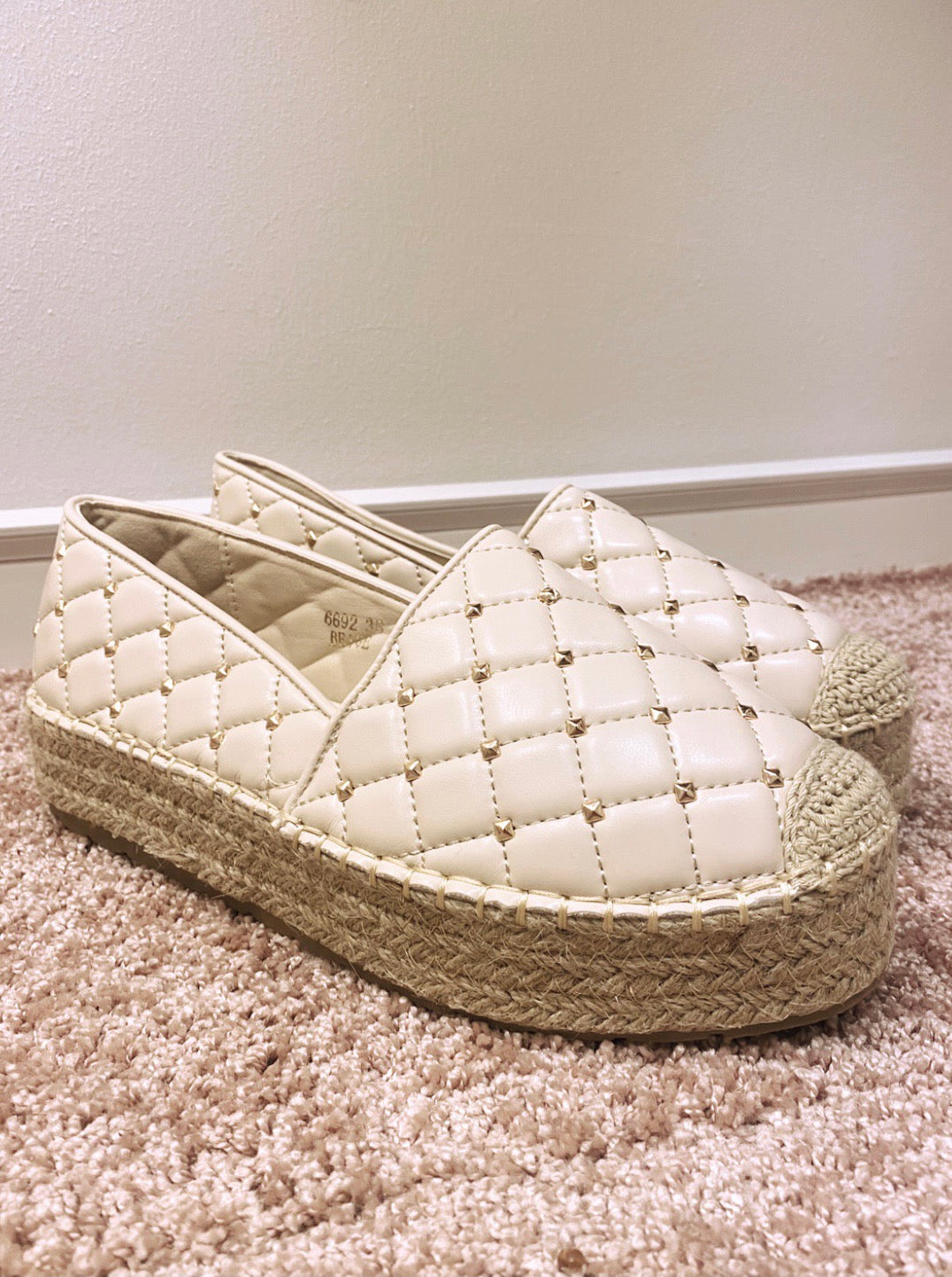 Espadrille m. Nitter - beige