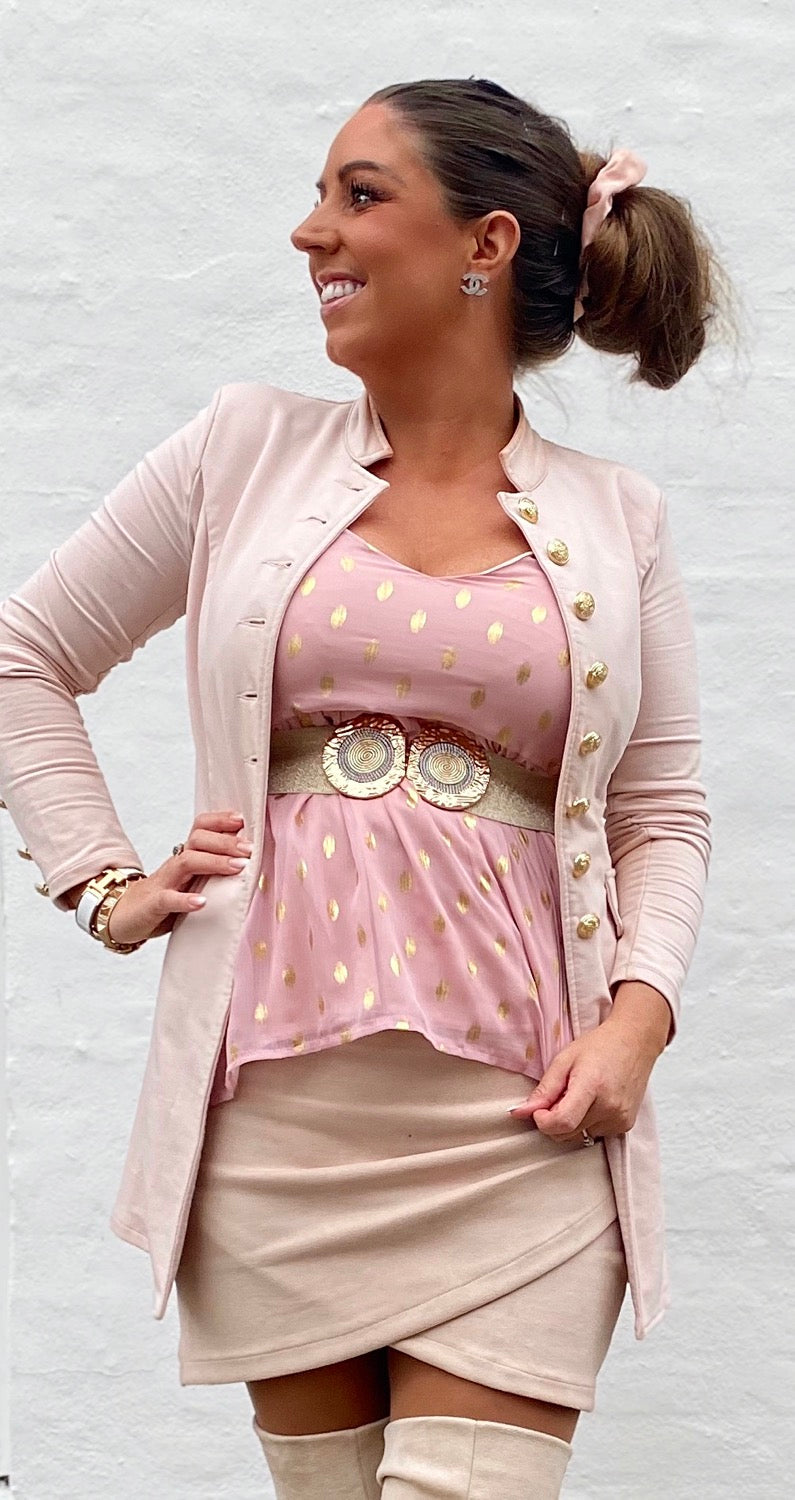 Maya top i rosa