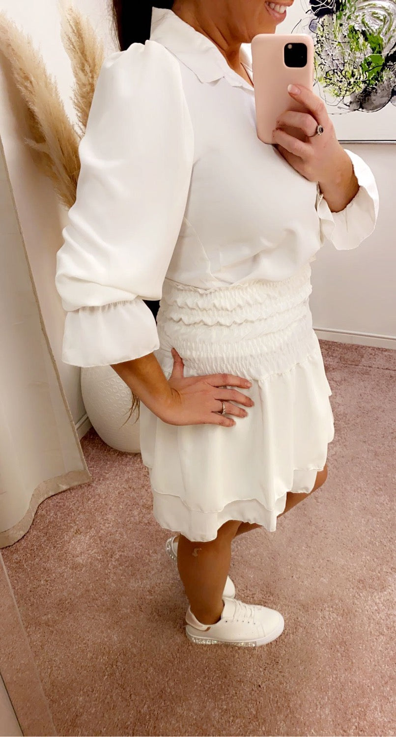 Lulu two piece sæt - hvid
