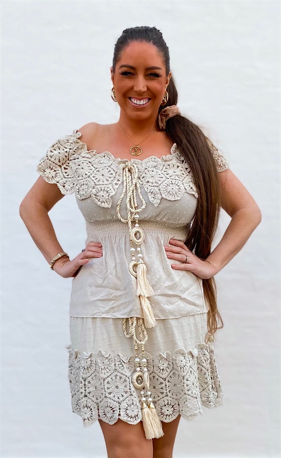 Goldie top - beige