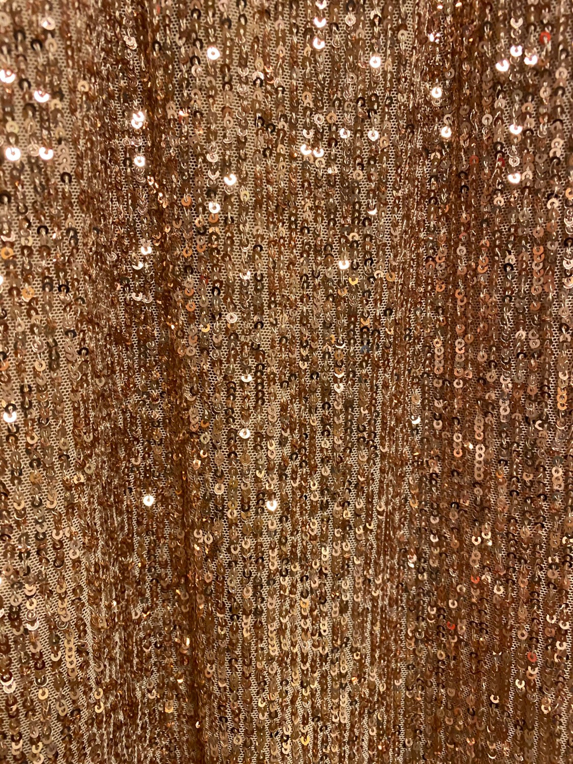 Divaz paliet kjole i rosegold
