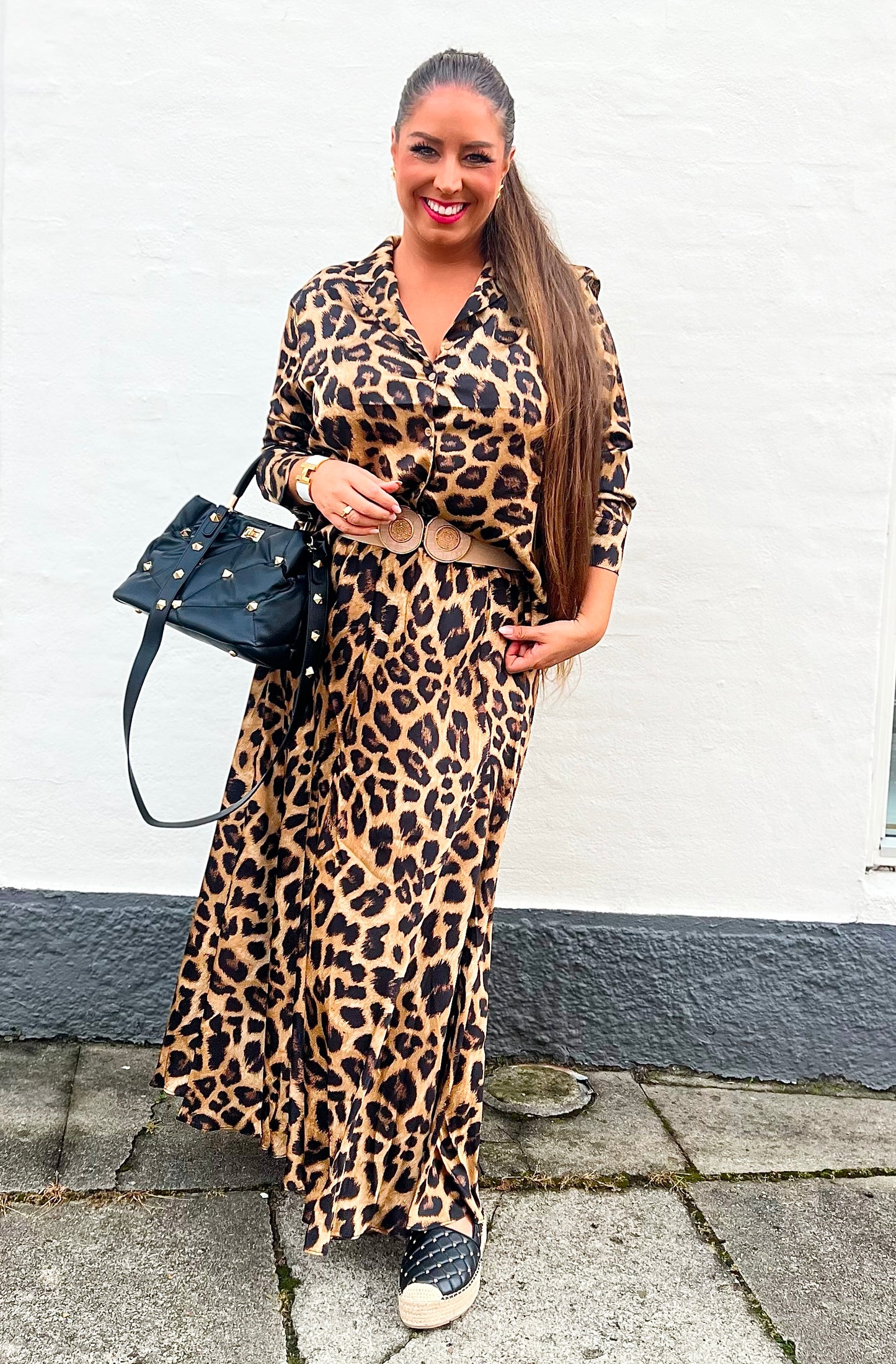 Leopard nederdel fra Divaz.dk