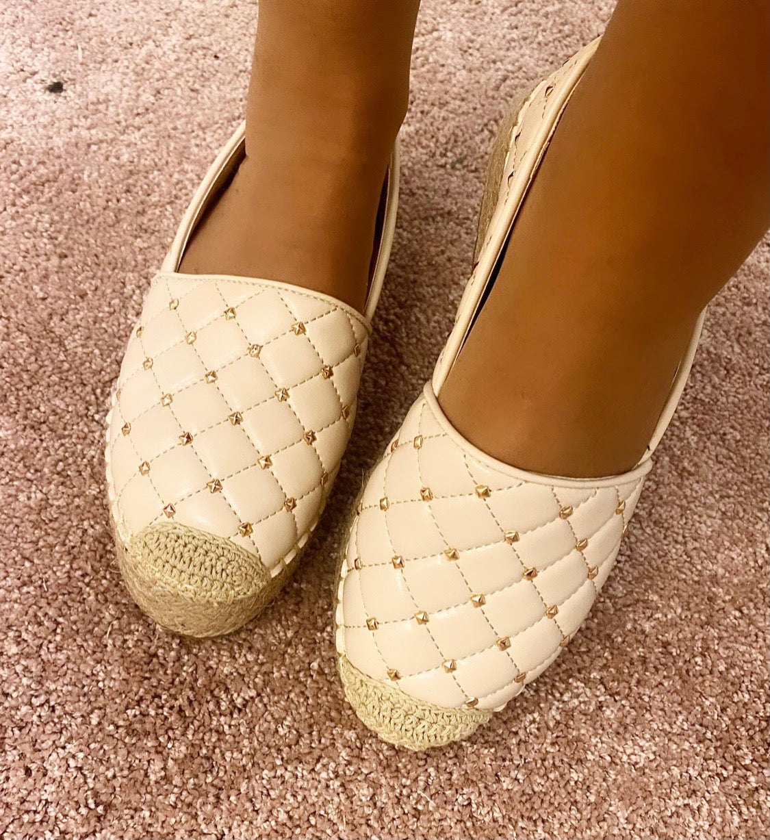 Espadrille m. Nitter - beige