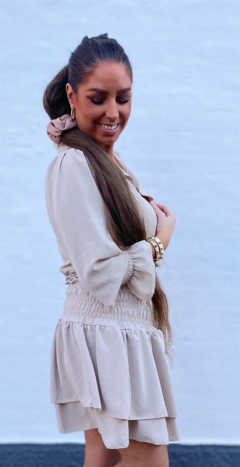 Lulu two piece sæt - beige