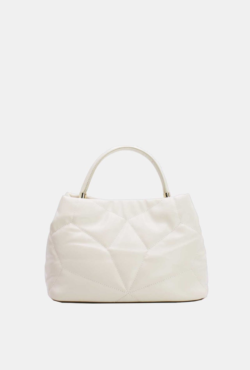 Palentino beige taske med nitter - medium