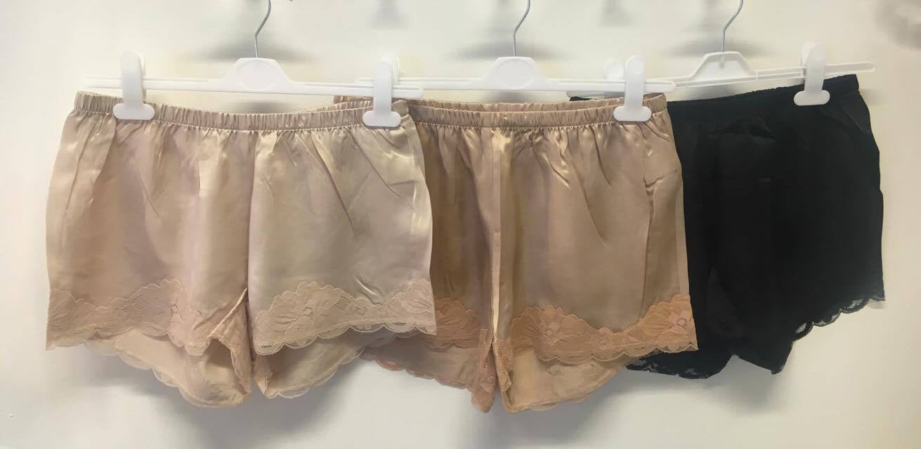 Gold Hawk shorts lys beige - Linen
