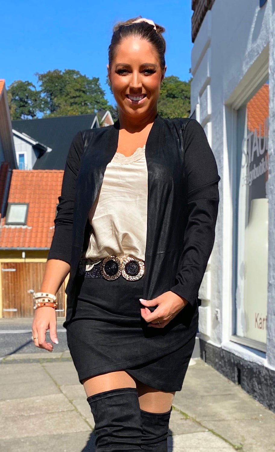 ROSEMUNDE LÆDERJAKKE