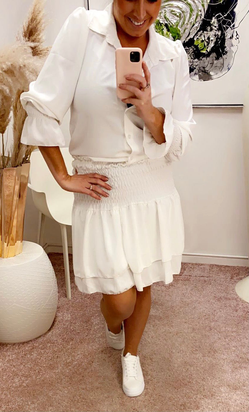 Lulu two piece sæt - hvid