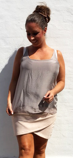 Silke top i sand