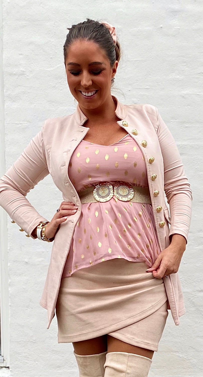 Maya top i rosa