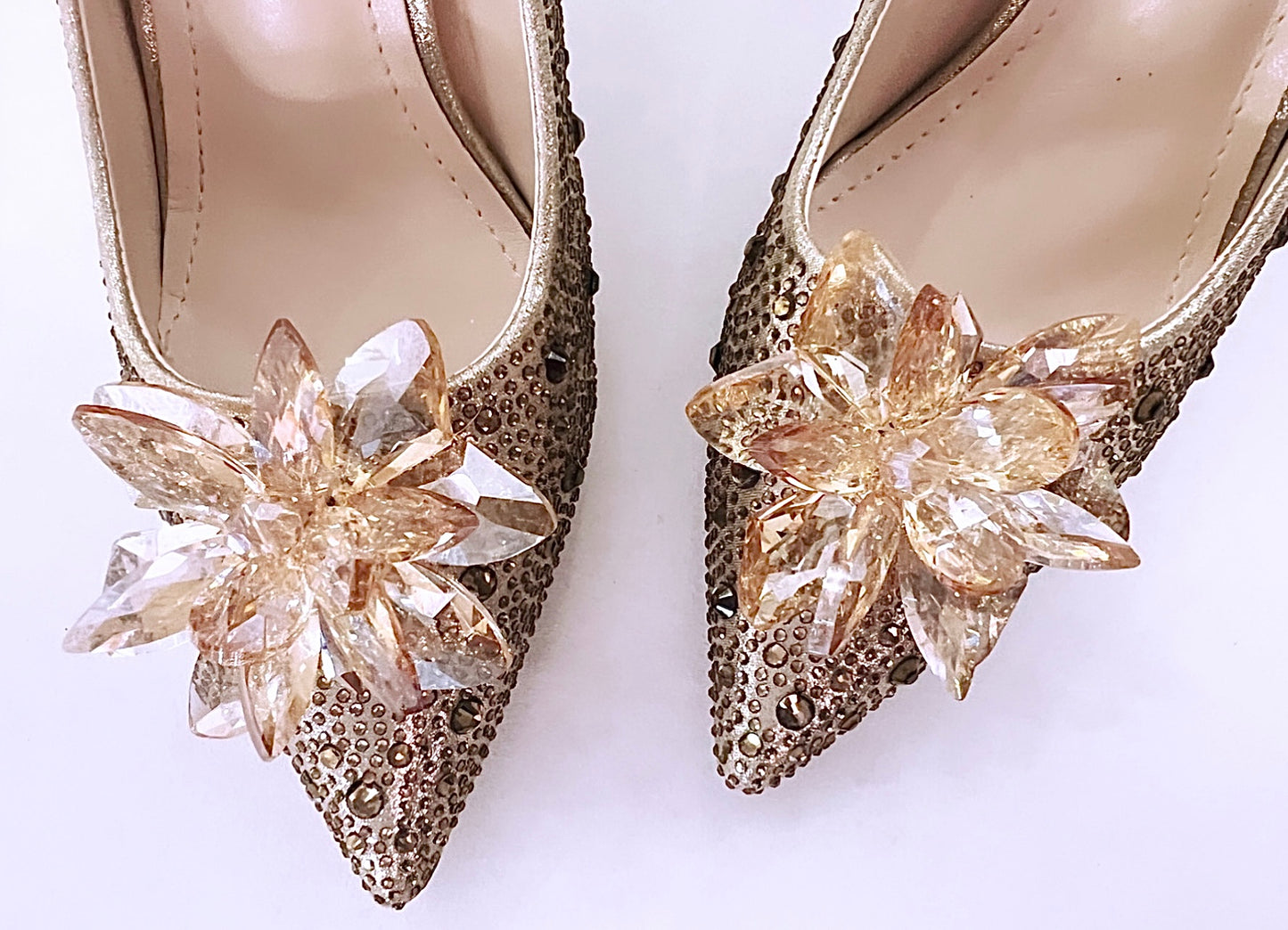 Cinderella stiletter - guld