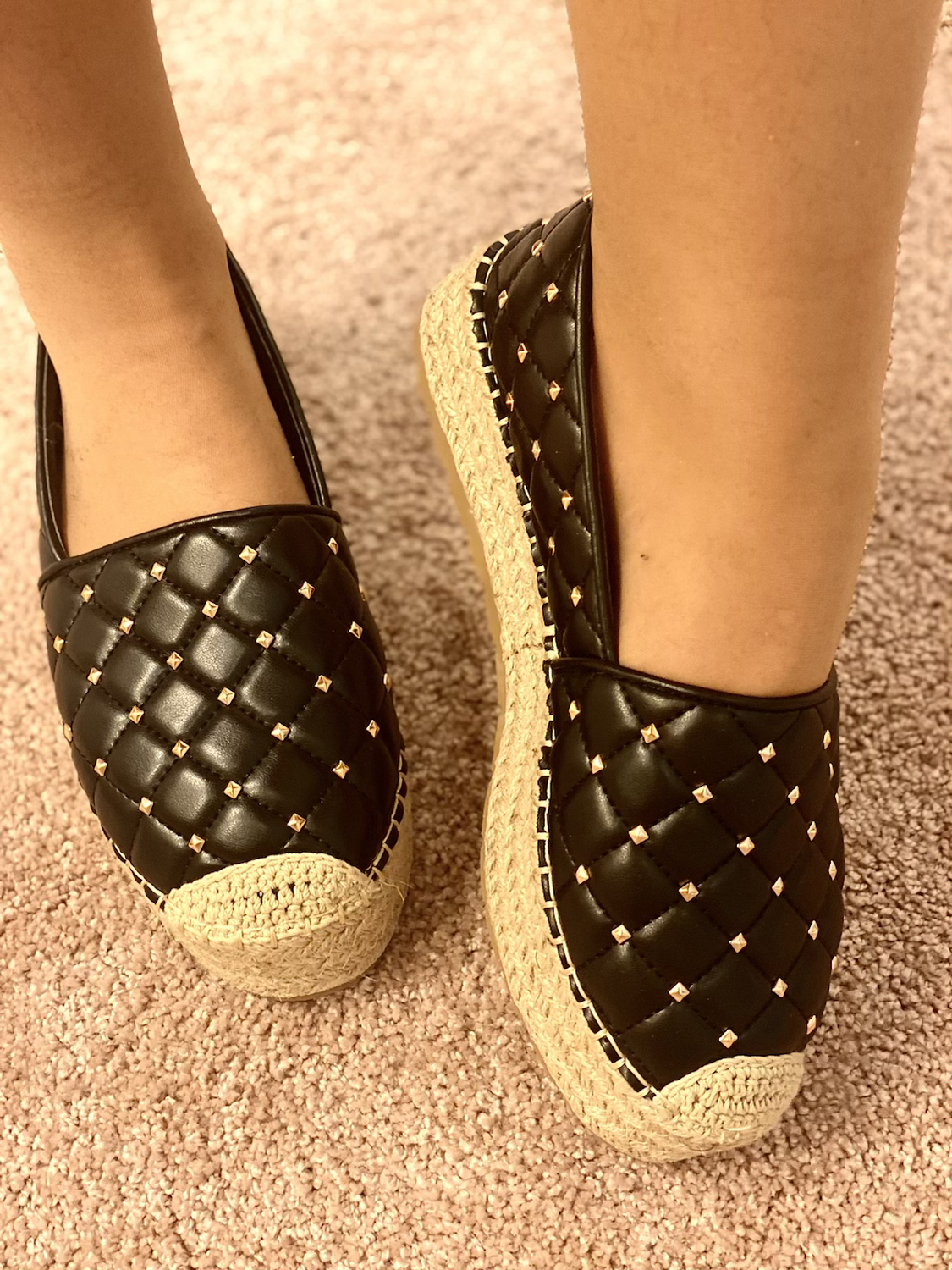 Espadrille m. Nitter - sort