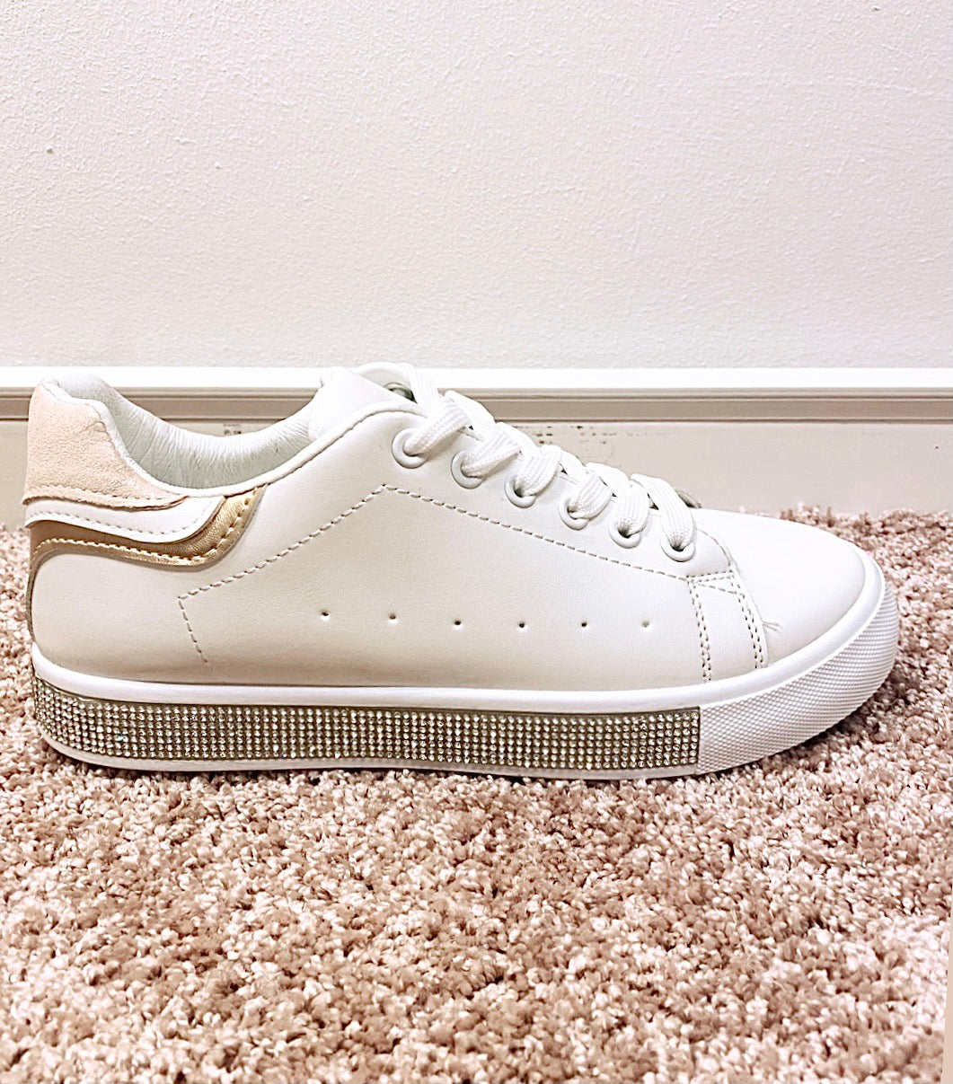 Sneakers med simili