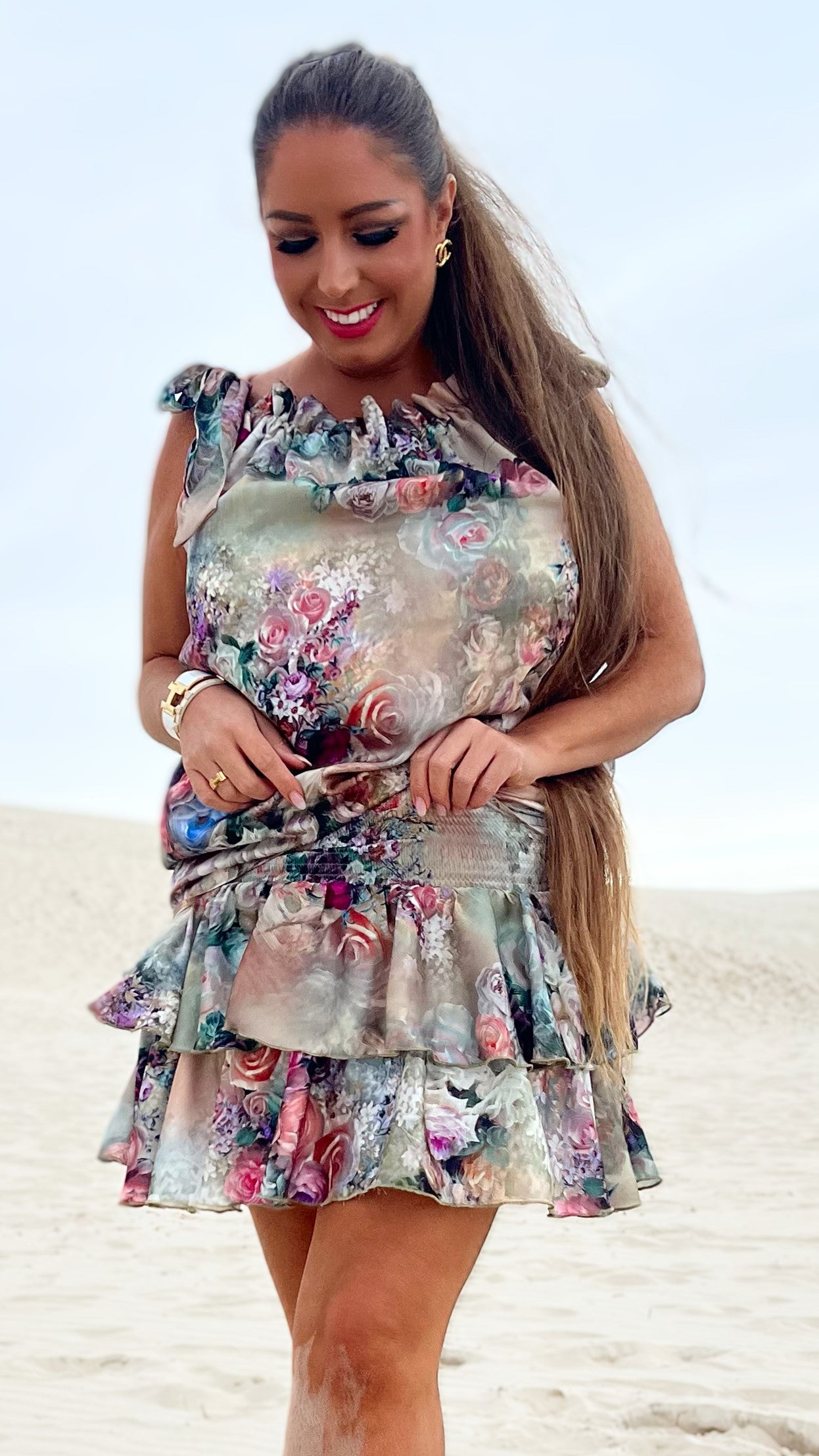 Kopi af Gina skirt - Staun Denmark - Jun print