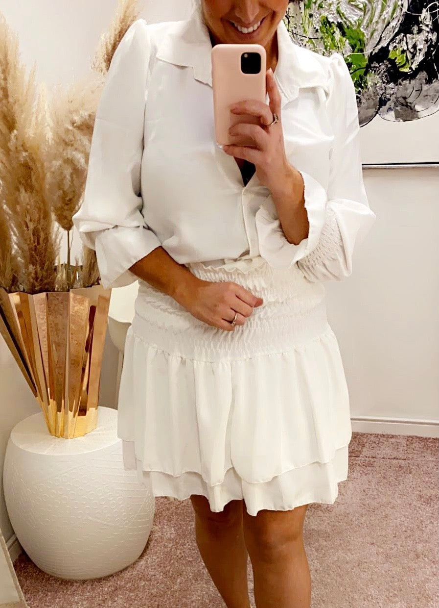 Lulu two piece sæt - hvid