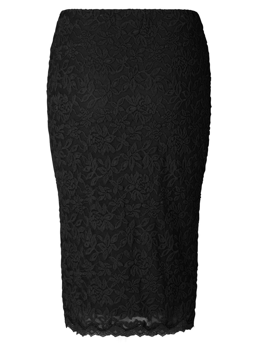 Rosemunde blonde nederdel - Sort