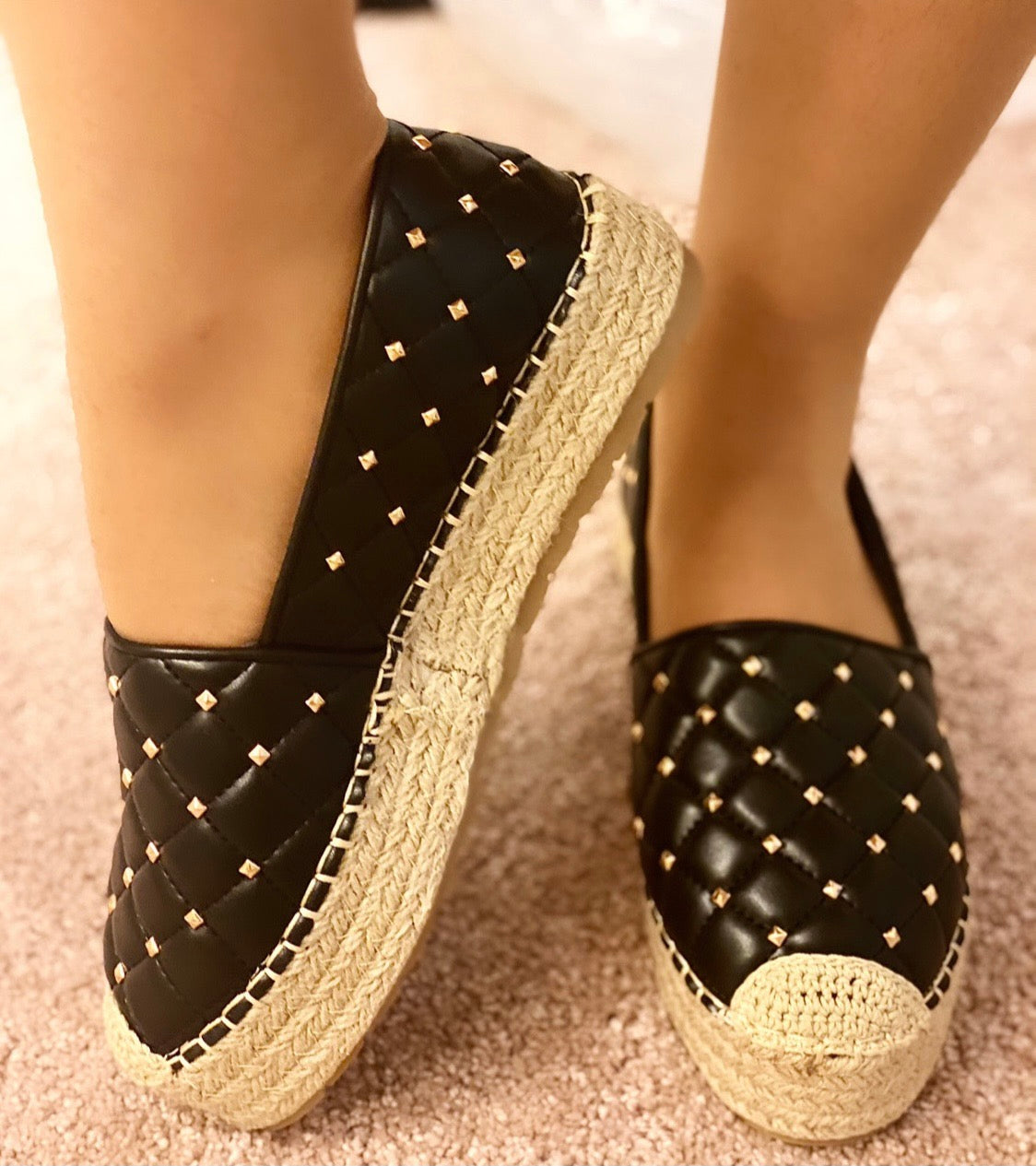 Espadrille m. Nitter - sort
