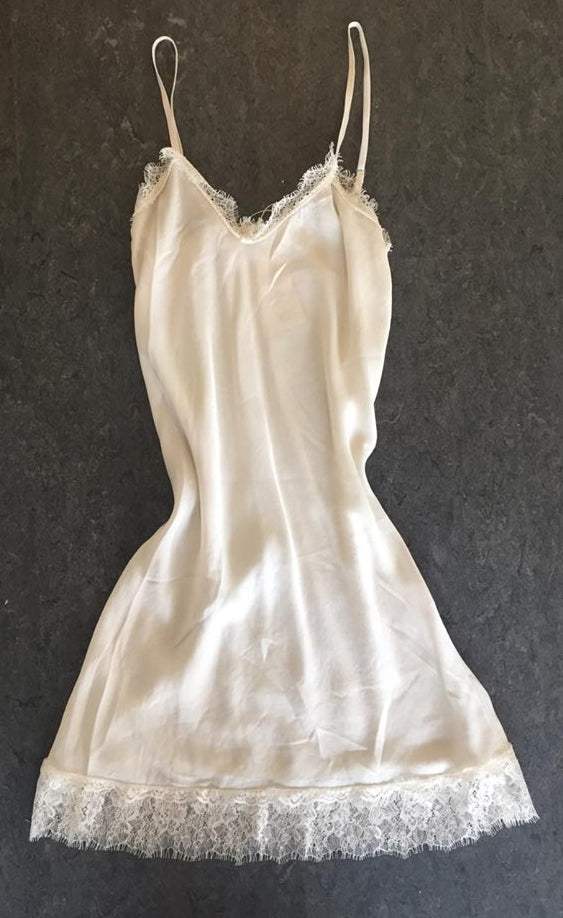Blonde top i beige - lang - Staun Denmark - Til hverdag og fest