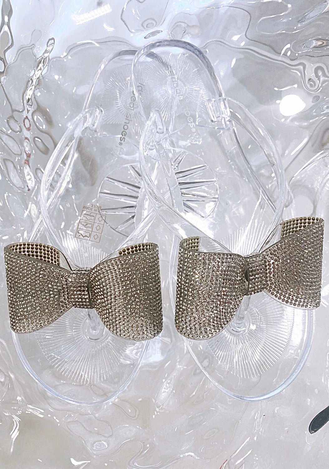 Glitter bow sandal - Staun Denmark - Til hverdag og fest