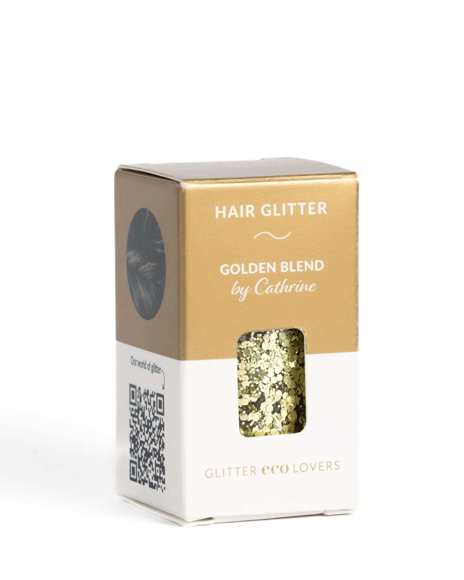 Hair Glitter - Guld - Glitter Eco Lovers fra Staun Denmark - Staun Denmark - Til hverdag og fest