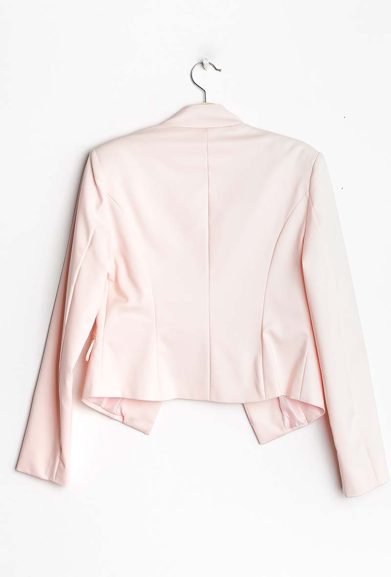 Kort blazer i rosa m. Knapper - Staun Denmark - Til hverdag og fest