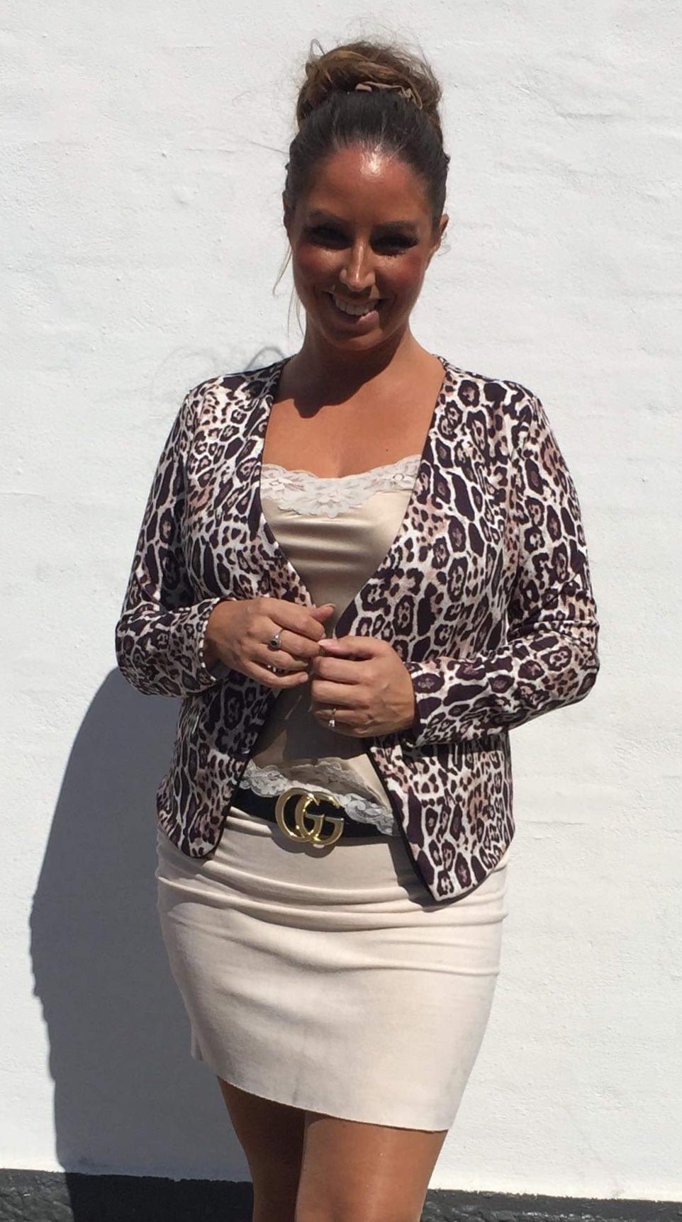 Leopard blazer - Staun Denmark - Til hverdag og fest