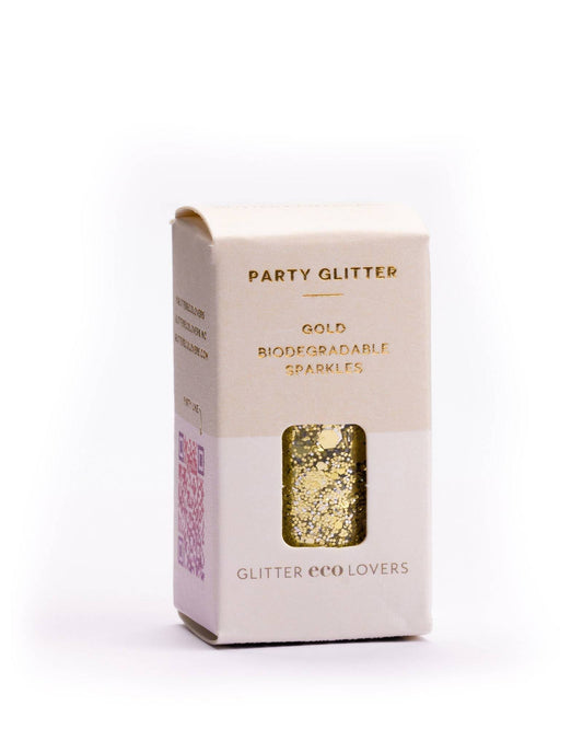 Party Glitter - Gold - Glitter Eco Lovers fra Staun Denmark - Staun Denmark - Til hverdag og fest