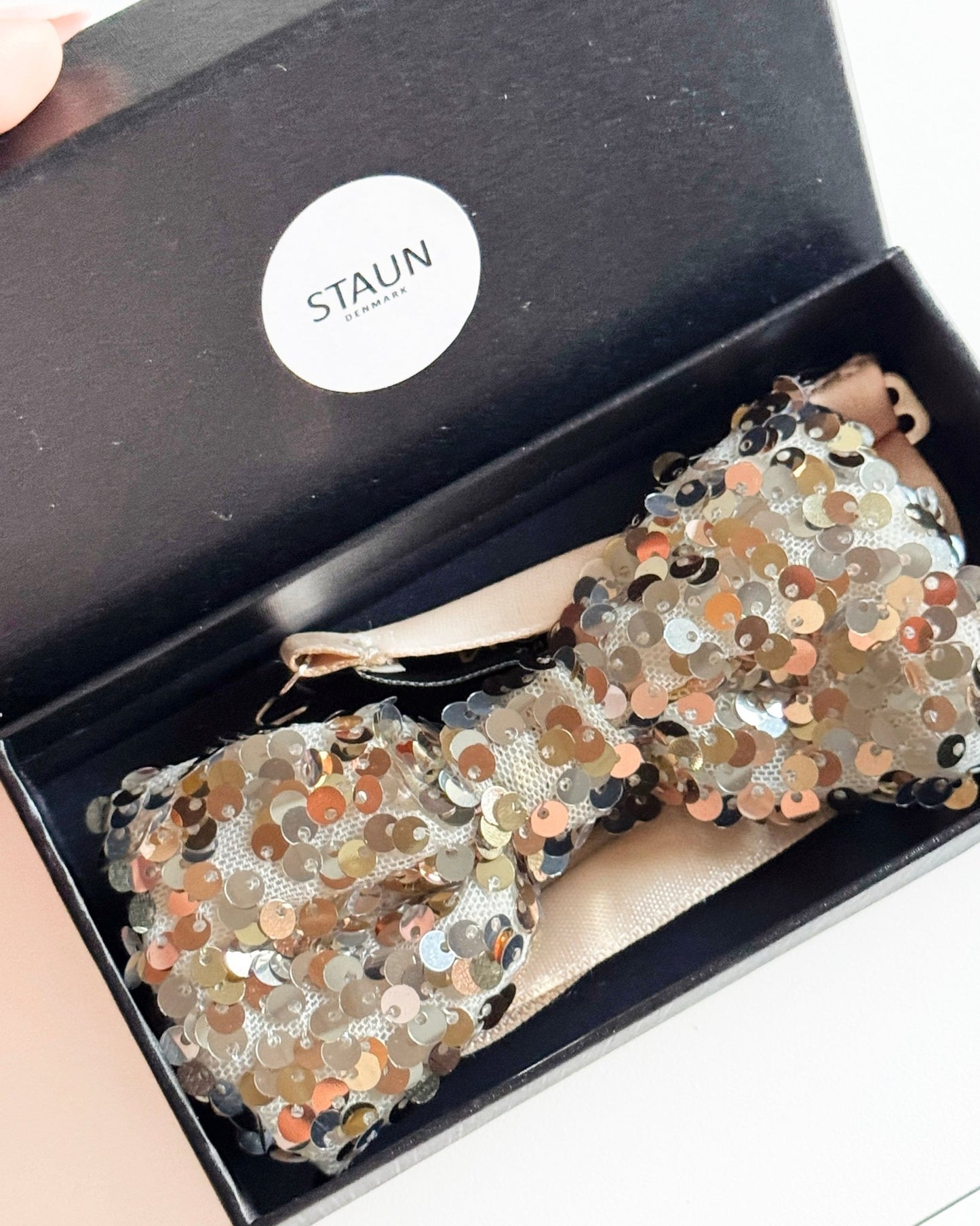 Staun Denmark Glitter butterfly sæt - Staun Denmark - Til hverdag og fest