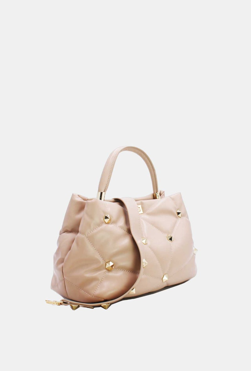 Palentino powder taske med nitter  - medium