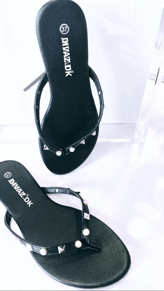 Vaca sandal - sort