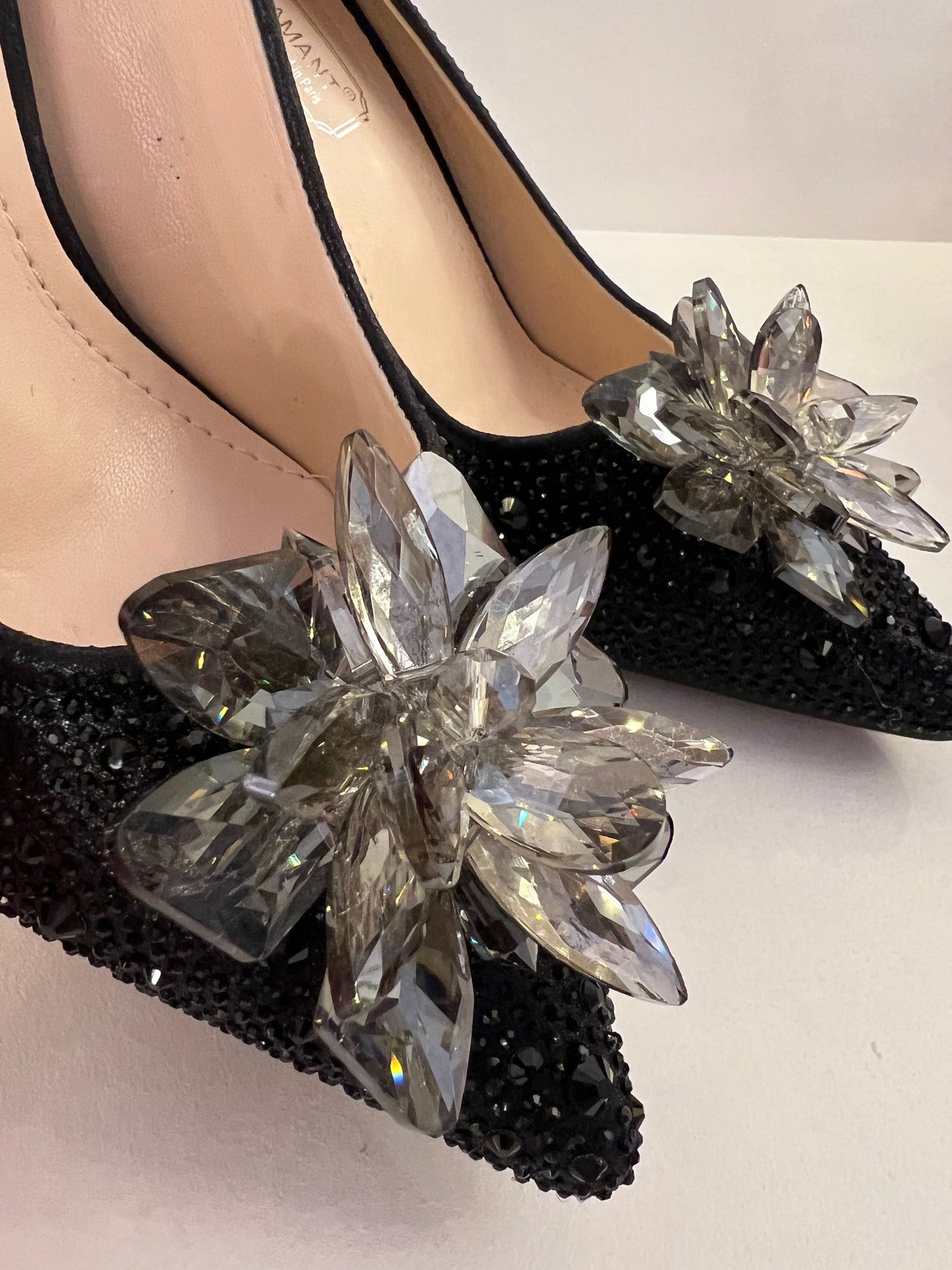 Cinderella stiletter - sort