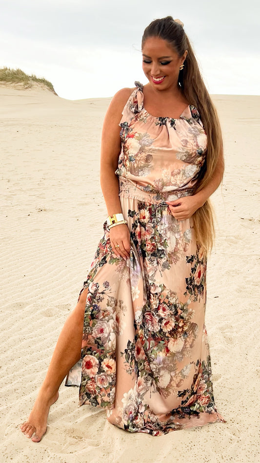 Hera kjole m. smock- Staun Denmark - Sus print