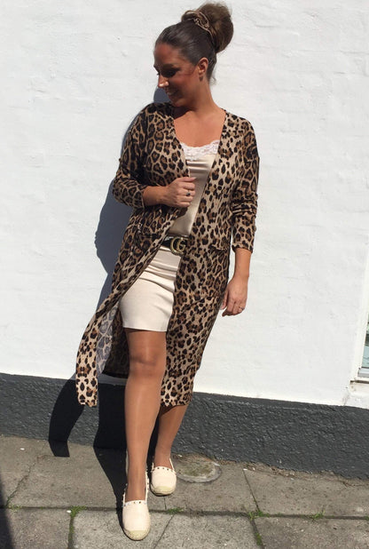 Leopard cardigan