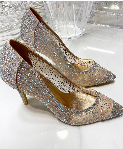 Diamond stiletter - rosegold
