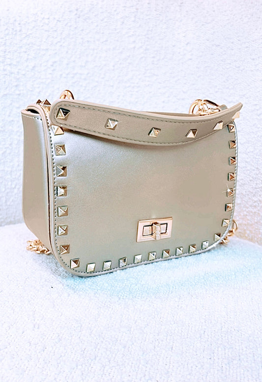 Divaztino taske i guld 3246