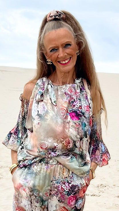 Rosa top - Staun Denmark - Jun print