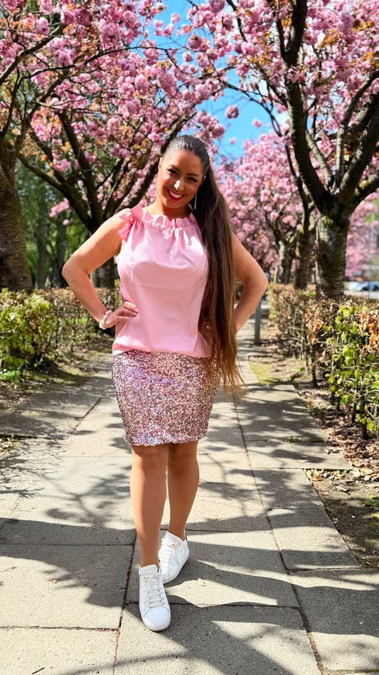 Staun Nederdel i rosa (38-44)