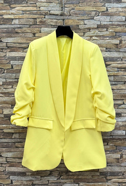 Blazer i gul - Staun Denmark - Til hverdag og fest