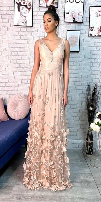 Dreamy dress nude - Staun Denmark - Til hverdag og fest