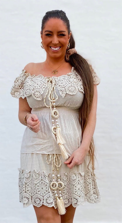Goldie top - beige - Staun Denmark - Til hverdag og fest