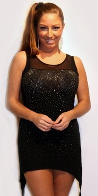 Kjole med glitter og spidser - Staun Denmark - Til hverdag og fest