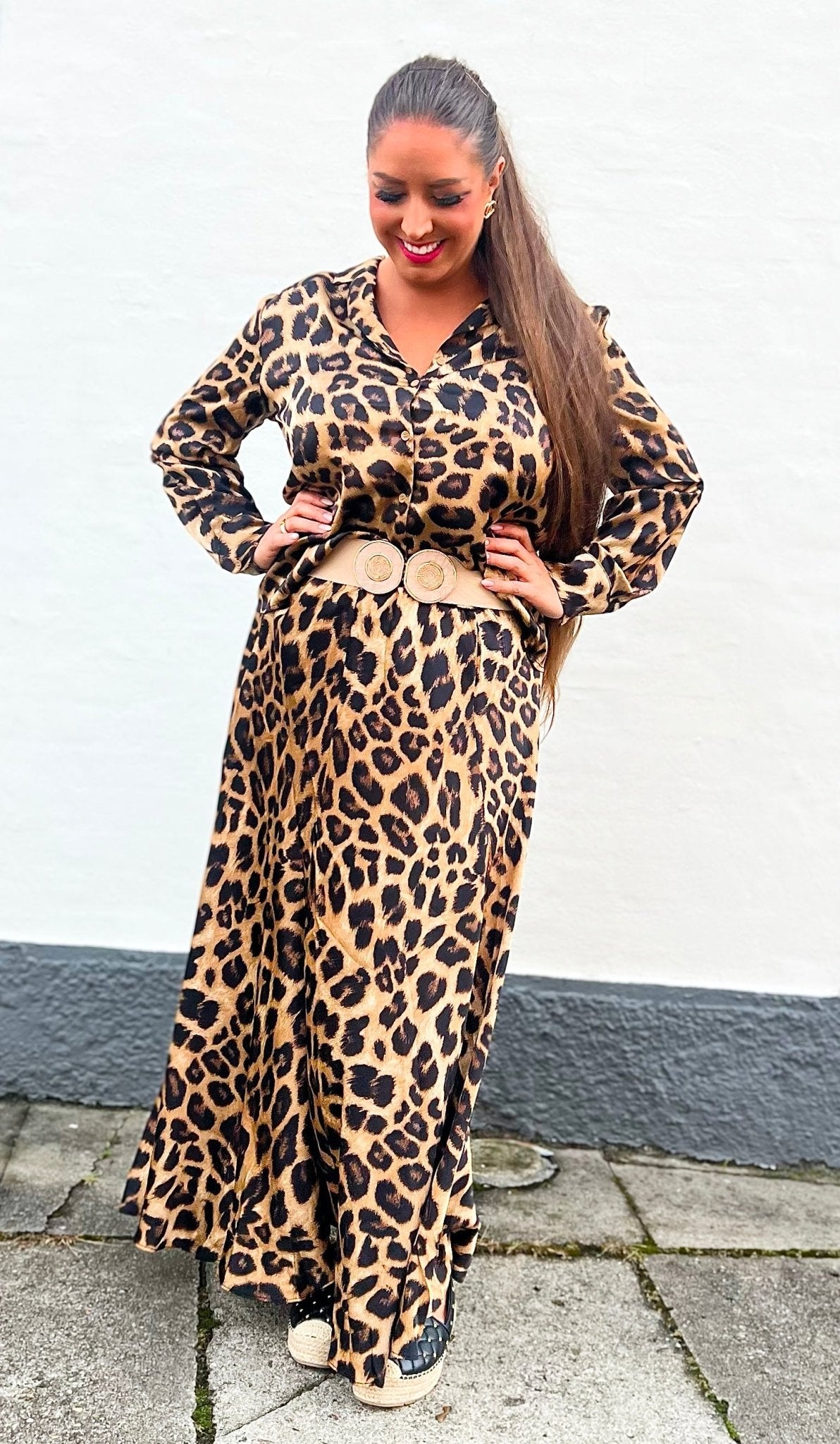 Leopard skjorte fra Divaz.dk - Staun Denmark - Til hverdag og fest