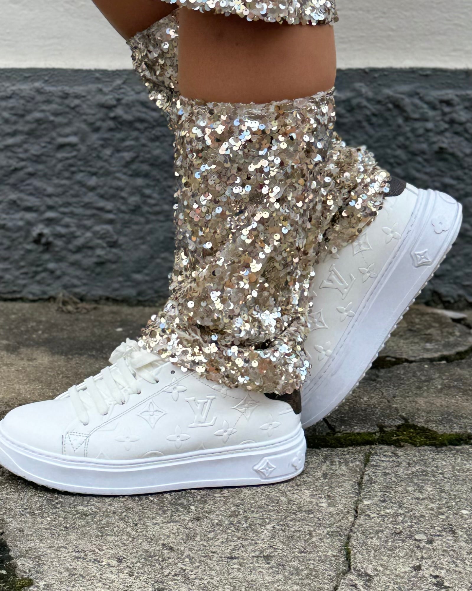 Pailet BENVARMERE i guld look - Staun Denmark - Staun Denmark - Til hverdag og fest