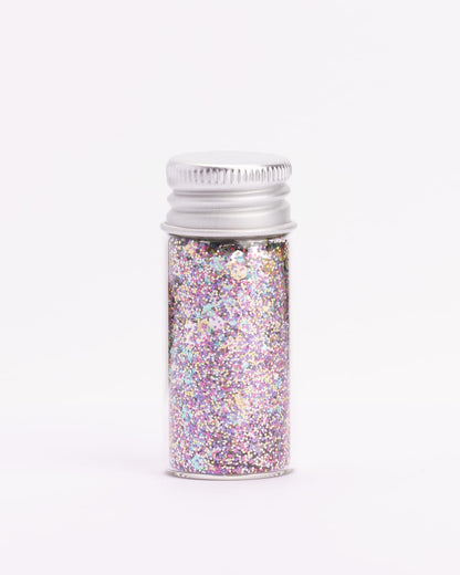 Party Glitter - Angel Dreams Silver Pastels - Glitter Eco Lovers fra Staun Denmark - Staun Denmark - Til hverdag og fest