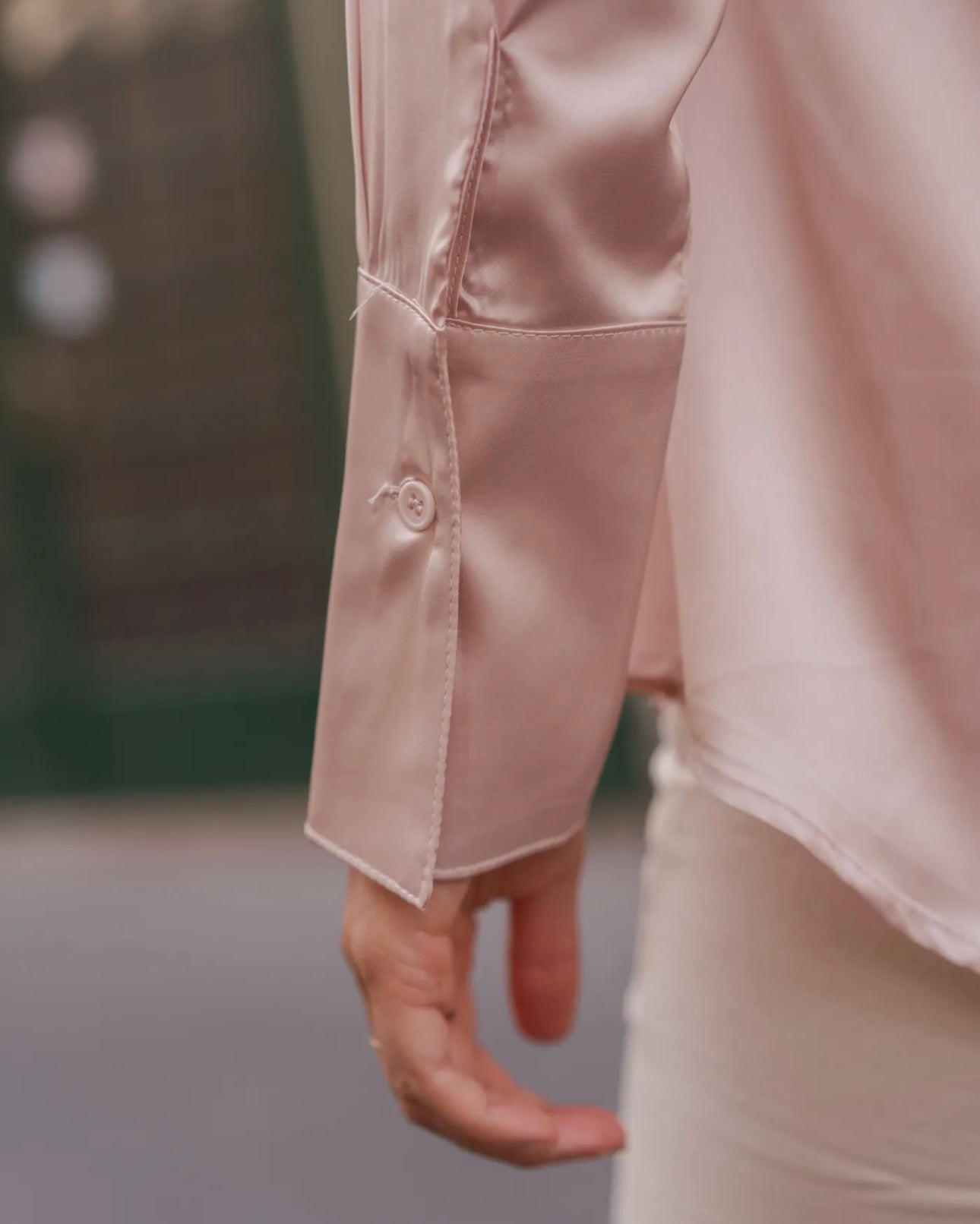 Satin skjorte - rosa - Staun Denmark - Til hverdag og fest