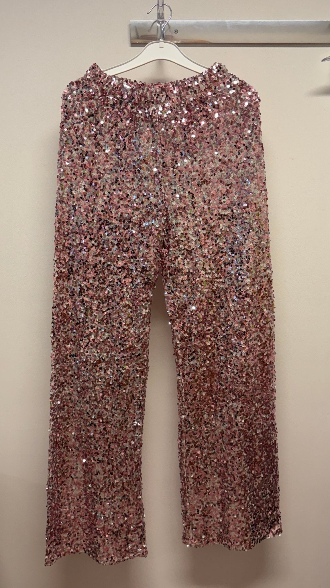 Staun Buks i glitter i rosa med pailletter - Staun Denmark - Til hverdag og fest