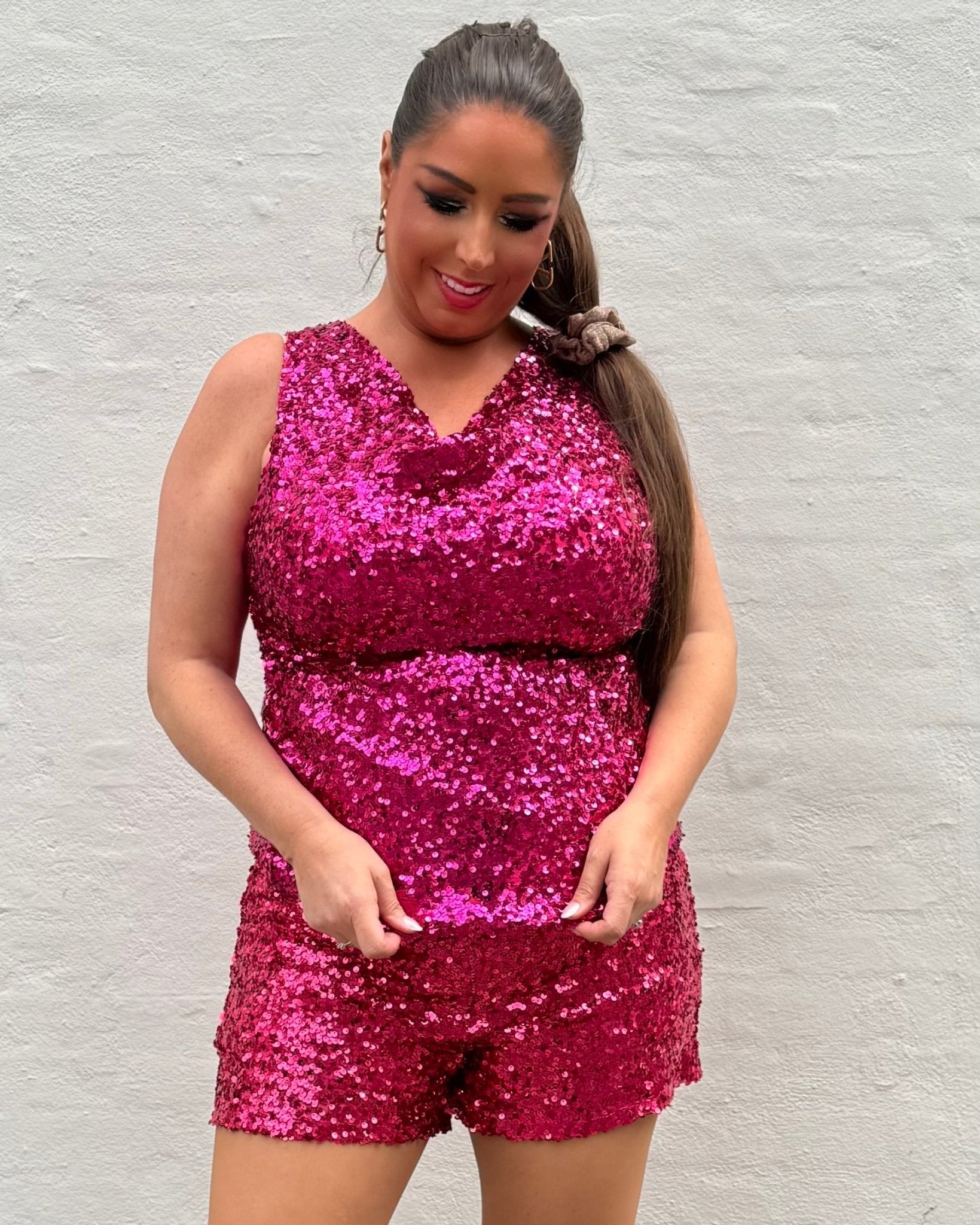 Staun fall Glitter top i pink - Staun Denmark - Til hverdag og fest