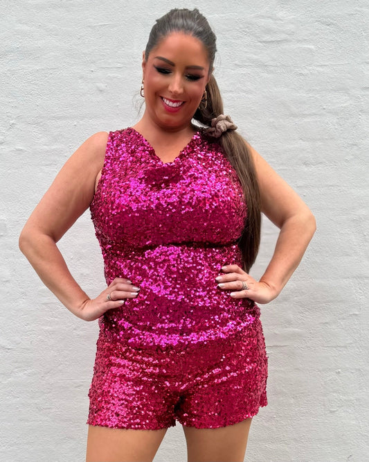 Staun fall Glitter top i pink - Staun Denmark - Til hverdag og fest